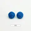 Botones de Hilo de Ganchillo Hechos a Mano Multicolor al por Mayor para Suéteres, Tejidos y Chaquetas Estilo Chanel Botones Decorativos