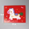 Desenho Fofo Sanrio Cabeça de Cartão Bolso Plano com Aba Calças Meio Dobrado Acessórios de Cabelo Corda de Cabelo Materiais de Embalagem Barraca Cartão DIY para Joias