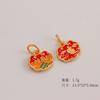 Auspicioso Ruyi Series Vintage Pequenos Objetos Pingente DIY Colar Pulseira Chaveiro Jóias Acessórios