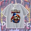 Camisetas de Manga Curta de Verão do Protótipo de Poppy Playtime para Meninos e Meninas, Tops Infantis