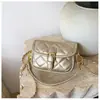 Bolso de Hombro de Moda con Bordado de Rombo para Niños y Niñas, Bolso de Mano Mini Compacto para Bebé, Nuevo Modelo 2026 Billetera para Niños