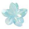 8cm acessórios de cabelo da moda europeia e americana Amazon hot selling ovo flor grampo de cabelo colorido rabo de cavalo garra de cabelo updo grampo de cabelo superior