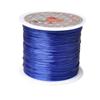 Hilo Elástico de Cristal Plano de Colores Hilo para Pulseras DIY Enhebrado de Cuentas Resistente al Desgaste Cordón para Joyería de Alta Elasticidad Venta al por Mayor