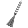Cepillo para ollas de acero inoxidable cepillo de limpieza para el hogar cepillo para ollas de mango largo limpieza de cocina cepillo de alambre para lavar ollas y tazones