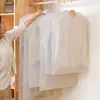 Bolsa de Almacenamiento para Vestido de Novia con Cola Larga, Funda para Cheongsam, Funda Antipolvo, Funda Transparente Colgante para Traje, Bolsa para Ropa de Almacén y Hogar para Fotografía