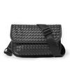 2026 Nova Moda Artesanal Tecida Bolsa de Peito Casual Pequena Quadrada Bolsa de Ombro Estilo de Rua Bolsa Masculina Bolsa Transversal Bolsa para Celular