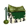 Almohada Triangular Cervical de Artemisa Hoja de Bambú Regalo del Festival de Mediados de Otoño Ayuda Práctica para Dormir Caja de Regalo de Almohada Cervical Almohada Cervical de Artemisa para Dormir