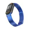 Adequado para Pulseira Xiaomi Mi Band 11 Fivela Milanesa Aço Inoxidável Pulseira Trançada Personalizada para Xiaomi Mi Band 10/9/8