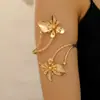 Tendencia de Moda Transfronteriza Europea y Americana Diseño de Nicho Flores Frescas Pulsera Ajustable Adecuada para que las Mujeres la Usen de Vacaciones
