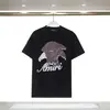Venta al por mayor transfronteriza 2024 Camisetas de manga corta de marca de moda con estampado del Año del Dragón, Modernas y casuales, Camisetas de manga corta unisex