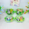 Lindo Set de Borradores de Dibujos Animados con Diseños Creativos, Accesorios de Caja de Borradores para Estudiantes, Borrado Limpio, Papelería Infantil
