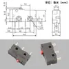Microinterruptor Pequeño KW12 Límite de Recorrido KW11-3Z Autoreestablecimiento KW4AS Accionamiento por Pulsador Punto de Contacto 2 Pines