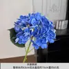 Flores de Seda Azul Oscuro para Boda, Flores Artificiales para Banquete de Compromiso, Decoración de Lugar de Boda, Arreglo Floral para Pasillo de Boda