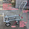 Huerto de Invernadero Huerto Frutal Melón Fruta Verdura Carrito Cosecha Cesta Cubo Doble Uso Rueda Universal de 8 Pulgadas Cesta de Carga de Herramientas Carrito de Transporte