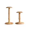 Perchero para Sombreros Soporte para Sombreros de Madera Maciza Estante de Exhibición Soporte de Almacenamiento para Tienda de Ropa Soporte para Sombreros para el Hogar Soporte Interior para Sombreros