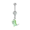 Gabe Moda Transfronteriza Europea y Americana Chica Estilo Moderno Diseño de Animal Luna Piercing para Ombligo Joyería