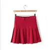 Falda plisada, falda corta de verano, cintura alta, para estudiantes, corta, combinable, a cuadros, aspecto ajustado, para mujer, primavera, línea A, falda antiluz