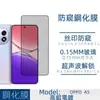 Aplicable a OPPO A5 Película Templada Transparente Película Integrada para Lente Pantalla Completa Transparente con Serigrafía Cubierta Anti-miradas No Tapa Superior