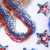 Decoraciones de Cuerda de Cuentas para Fiesta del Día de la Independencia Americana Día Nacional Americano Cuerda de Cuentas Fiesta de Carnaval Suministros de Decoración Festiva