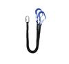 Cuerda de seguridad anticaídas para trabajos en altura Gancho doble con paquete amortiguador Cuerda de protección para electricista Aleación de acero aleación de aluminio cuerda elástica