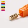 Cabezal de rectificado de acero de tungsteno para arte de uñas, rectificador de pretratamiento, broca de aleación, removedor de piel muerta, cabezal de rectificado para quitar uñas, acero de tungsteno
