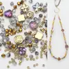 Venta Caliente Transfronteriza Trébol de Cuatro Hojas Punta de Rosa Perlas Perlas de Mijo Perlas Sueltas Accesorios para Joyería DIY Material para Cadena de Teléfono Móvil