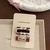 Grampo de Cabelo Flor de Lã Plush Estilo Coreano Niannian com Renda Doce Coração Floral Clip Bb Acessório de Cabelo Versátil