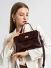 Bolso de Piel Genuina para Mujer Bolso Cruzado para Mujer 2026 Estilo Nuevo Bolso de Hombro Retro de Gama Alta de Moda Versátil Bolso de Mano para Viajar