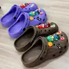 Zapatillas de verano lindas, impermeables, modernas, para enfermera, antideslizantes, versátiles, de dibujos animados, para baño, de punta cerrada, sencillas, de media caña