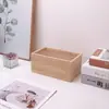 Caja de Regalo Rectangular de Bambú y Madera con Tapa Transparente para Té de Hojas de Bambú Caja de Almacenamiento Caja de Almacenamiento Tapa Cielo y Tierra