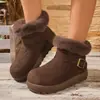 Colección Otoño 2026: Botas de Piel de Moda para Mujer Tallas Grandes, Casuales y Cómodas, Estilo Europeo y Americano, Talla Única
