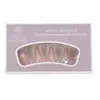 Little Red Book Explosiones Usan Armadura Avanzado Dulce Pedrería Francesa Hecho a Mano Piezas de Manicura Parche de Uña Postiza Removible