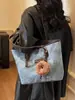 Bolso Retro de Gran Capacidad para Mujer 2026 Invierno Nueva Moda Textura Bolso de Hombro Simple para el Trabajo y los Viajes Bolso Tote