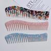 Nova placa de acetato pente de cabelo 4mm espessado dual-use pente corte de cabelo de moda doméstica pente cor pente pente