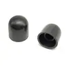 Perilla de plástico tipo bala de 15*16 mm de fábrica directa, tapa de perilla blanca plana cromada galvanizada, iluminación audio atenuación perilla