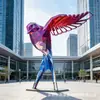 Esculturas Personalizadas de Fibra de Vidro de Personagens Populares de Desenho Animado para Shoppings ao Ar Livre e Ruas Comerciais, Decorações de Mascotes de IP