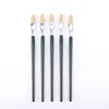 Pincel Plano Acuarela Gouache Pincel Plano Pintura Industrial Pincel de Cerdas Pincel Plano Cerdas de Nylon Set de Pinceles Individuales para Óleo Infantil
