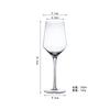 Entrada Luxo Cristal Copo Alto Grande Capacidade Transparente Taça de Vinho Tinto ins Taça de Vinho Branco Feito à Mão Taça Borgonha