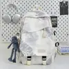 Mochila Escolar de Moda Estilo Coreano para Mujeres, Mochila de Viaje de Gran Capacidad Nueva para Hombres, Mochila Versátil para Estudiantes de Secundaria y Preparatoria