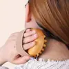 Masajeador de Cuerpo Completo para Aliviar la Fatiga, Cepillo Seco de Madera de Haya con Cojín de Aire, Peine Masajeador de Meridianos de la Cabeza para Hombres y Mujeres