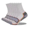 Calcetines Deportivos para Exteriores con Suela de Toalla Engrosada Calcetines de Senderismo Absorbentes de Sudor Calcetines Deportivos para Correr de Caña Alta Outlet de Fábrica de Calcetines de Senderismo
