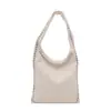 Moda Retrô Europeia e Americana de Comércio Exterior Transfronteiriço Bolsa de Ombro com Rebites para Axila Feminina 2025 Textura de Outono Bolsa Tote de Ombro para Motociclista