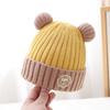 Outono e inverno chapéu de bebê quente chapéu infantil chapéu de bebê feminino fofo menino coreano princesa inverno chapéu de lã atacado