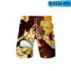 Pantalones cortos de playa con estampado digital 3D de Fairy Tail