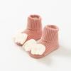 Meias de Bebê Estilo Primavera e Outono Classe A Algodão Antiderrapante Meias de Chão para Recém-Nascidos Meia Cano Médio Desenho Animado Meias para Crianças Pequenas Atacado 3