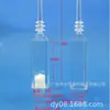 Botella de Jeringa Cosmética de Aguja Tipo Empuje 1ML Cuadrada para Esencia, Aguja de Luz de Agua, Caja de Set Cosmético Material