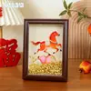 Adornos Atractores de Fortuna Año del Caballo 2026, Felicitaciones de Año Nuevo, Decoración de Mesa, Pequeños Regalos para Empleados, Regalos para Fiesta Anual