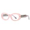 Gafas de Sol Modernas Retro de Marca Grande Europeas y Americanas Estilo Gafas de Sol de Color Tinta Versátiles y Modernas para Mujer Espejos Planos Anti-Luz Azul 9248