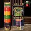 Lâmpada de manteiga de sete cores queimando 7 dias 15 dias vela de oração lâmpada arco-íris sete cores sete cores oração Buda lâmpada sempre acesa vela par sem fumaça