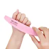Esponja para Manicura Tira de Lijado Rosa Morado Media Luna Recorte y Pulido de Uñas Superficie de la Uña Especial Doble Cara Arena Fina Manicura
